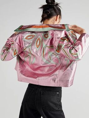 DAN CASSAB 'Wind' Leather Jacket (NWT)